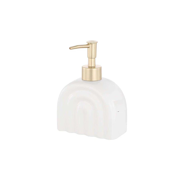 Dispensador Jabón Alcohol Gel Arcoiris Decorativo. 1