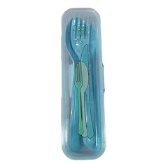 Set De Cubiertos Portátil Reutilizable Con Estuche