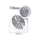 Rejilla De Ventilacion 110x145mm Circular 3