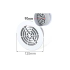 Rejilla De Ventilacion 90x125mm Circular 2