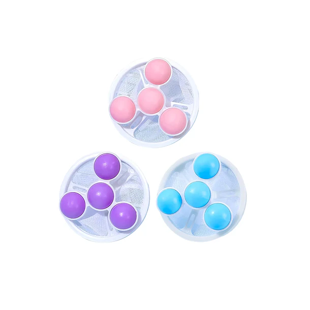 Pack 2 Bola De Lavado Flotante Para Lavadora 1