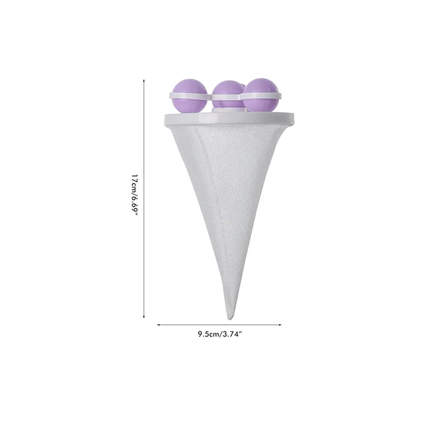 Pack 2 Bola De Lavado Flotante Para Lavadora 2