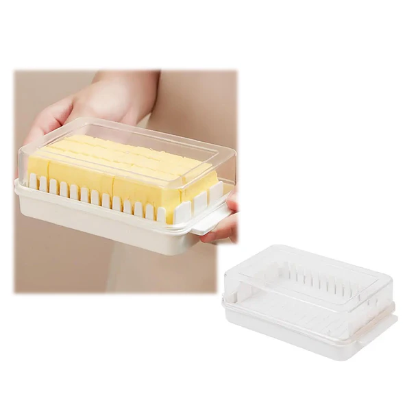 Caja De Corte Mantequillera De Mantequilla Con Tapa 3
