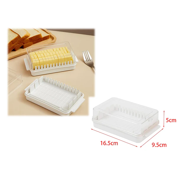 Caja De Corte Mantequillera De Mantequilla Con Tapa 7