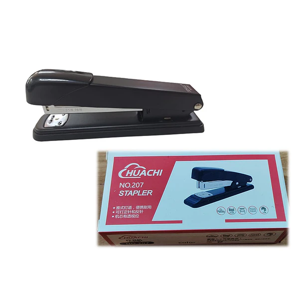 Corchetera Metálica De Escritorio Para Oficina Negra 6