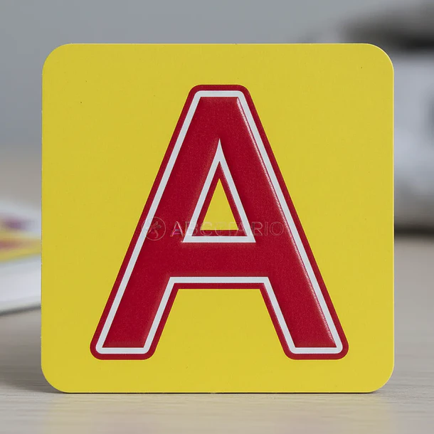 Tarjetas El Abecedario, Tarjetas Cognitivas Abc 3