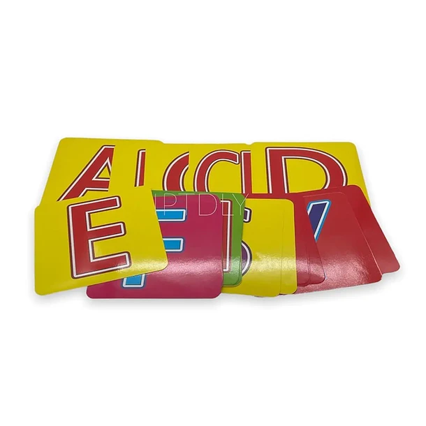 Tarjetas El Abecedario, Tarjetas Cognitivas Abc 4