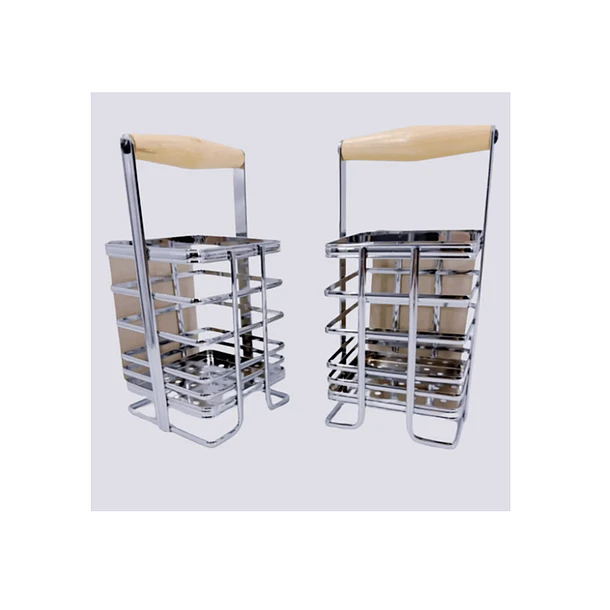 Porta Utensilios De Cocina De Acero Inoxidable 6