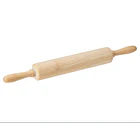 Uslero Rodillo Madera Repostería Giratorio Amasar Pan 1