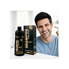 Shampoo Tinte Negro Natural Bubbaluu 400ml Cubre Canas 3