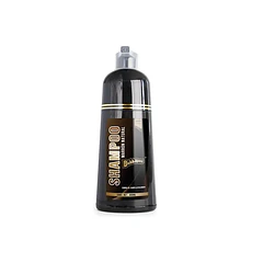 Shampoo Tinte Marron Natural Bubbaluu 400ml Cubre Canas
