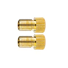 Pack 2 Adaptador De Válvula Francesa Auto Schrader Bicicleta 1