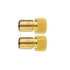 Pack 2 Adaptador De Válvula Francesa Auto Schrader Bicicleta