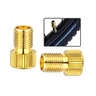 Pack 2 Adaptador De Válvula Francesa Auto Schrader Bicicleta 3