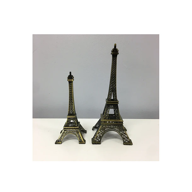 Figura Decorativa Torre Eiffel Estilo Vintage 2