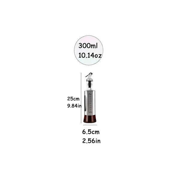 Pack 3 Botellas Para Aceite Vinagre Y Soya 2