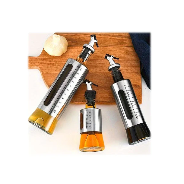 Pack 3 Botellas Para Aceite Vinagre Y Soya 1