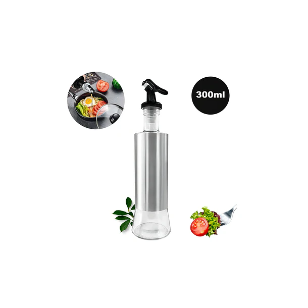 Dispensador Botellas Para Aceite Vinagre Y Soya 300ML 3