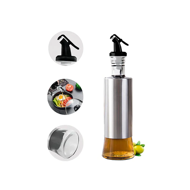 Dispensador Botellas Para Aceite Vinagre Y Soya 300ML 4