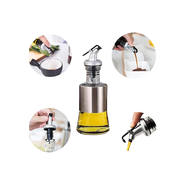 Dispensador Botellas Para Aceite Vinagre Y Soya 200ML 4