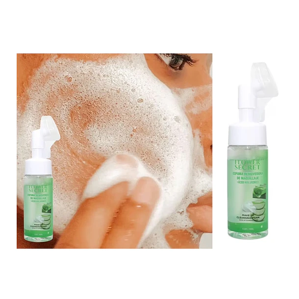 Espuma Desmaquillante Flower Secret Ácido Hialurónico 4