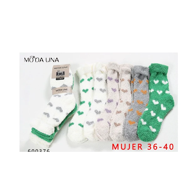 Pack 3 Calcetines Mujer Térmicos Chiporro Corazones T 36-40 4
