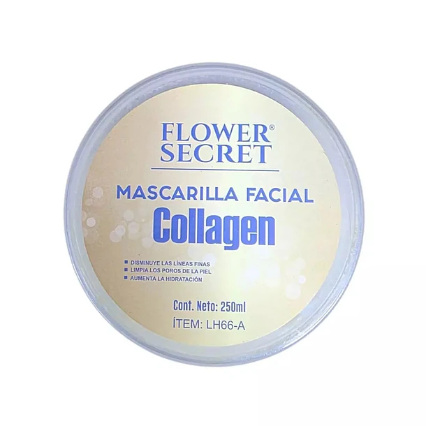 Mascarilla Facial de Colágeno Flower Secret 2