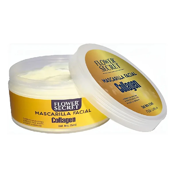 Mascarilla Facial de Colágeno Flower Secret 1