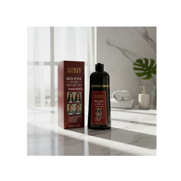 Shampoo Cubre Canas Red Wine 2