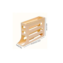 Huevera Soporte Huevos Vertical Organizador Cocina