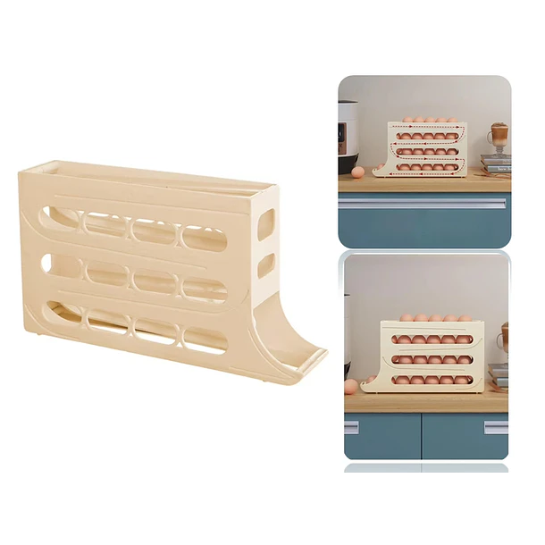 Huevera Soporte Huevos Vertical Organizador Cocina 5