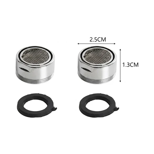 Aireador Cromado Para Llave De Grifo Ahorrador De Agua Macho 4