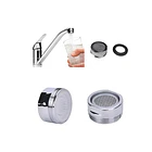 Aireador Cromado Para Llave De Grifo Ahorrador De Agua Macho 5