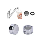 Aireador Cromado Para Llave De Grifo Ahorrador De Agua Hembra 2