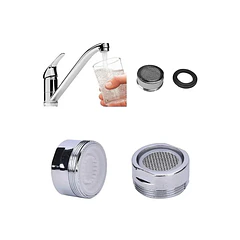 Aireador Cromado Para Llave De Grifo Ahorrador De Agua Hembra