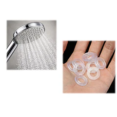 Pack 12 Goma Multiuso Transparentes 1/2 Pulgada Ducha