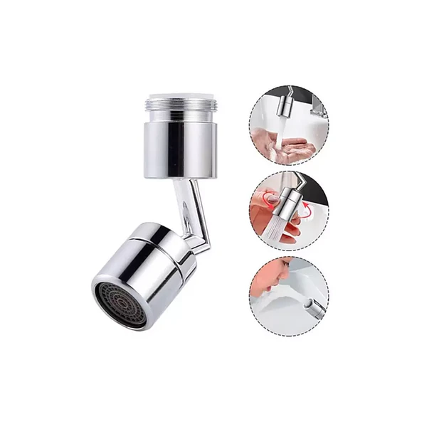 Extensor Giratorio Para Grifo Ahorro De Agua Baño Y Cocina 1