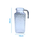 Jarra De Vidrio Con Tapa Para Agua Y Jugo 2