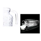 Jarra De Vidrio Con Tapa Para Agua Y Jugo 4