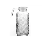 Jarra De Vidrio Con Tapa Para Agua Y Jugo 1