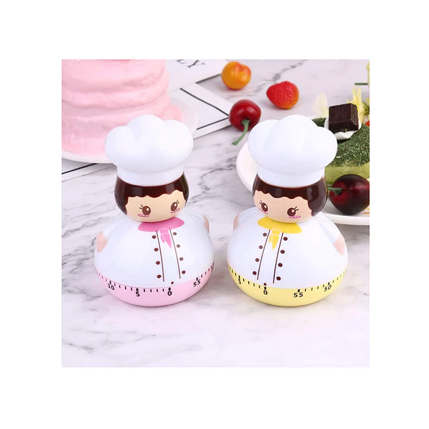Timer Cocina Reloj Temporizador A Cuerda Chefcita 3