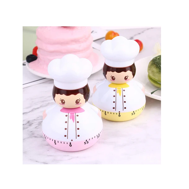 Timer Cocina Reloj Temporizador A Cuerda Chefcita 6