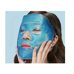 Máscara Facial Gel Frío Y Calor Reutilizable