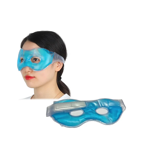 Máscara Facial Gel Frío Reutilizable Medio Rostro. 3