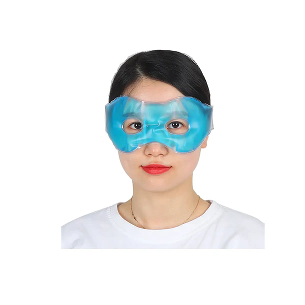 Máscara Facial Gel Frío Reutilizable Medio Rostro. 1