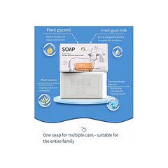 Jabón Artesanal Cabra Soap Natural 100g