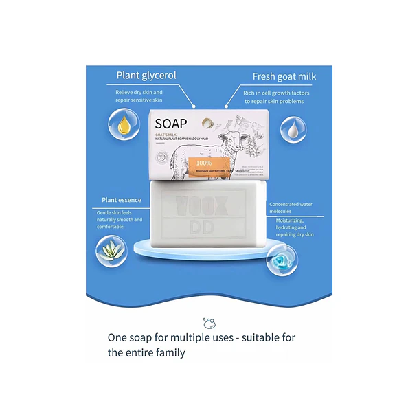 Jabón Artesanal Cabra Soap Natural 100g 2