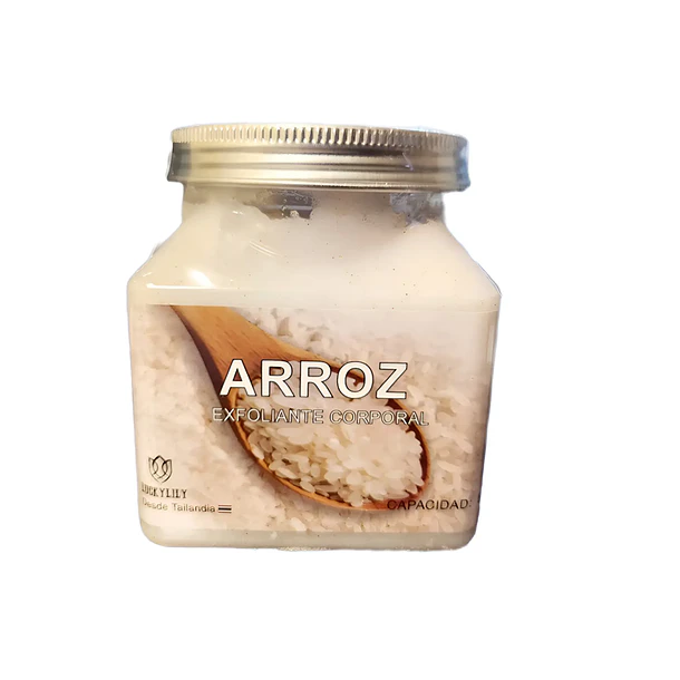 Luckylily Exfoliante Corporal Profesional De Arroz 500ml Arroz 2