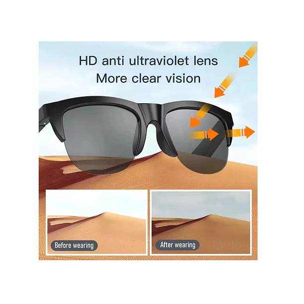 Lentes Inteligentes Smart Audio Bluetooth F01Manos Libres 5