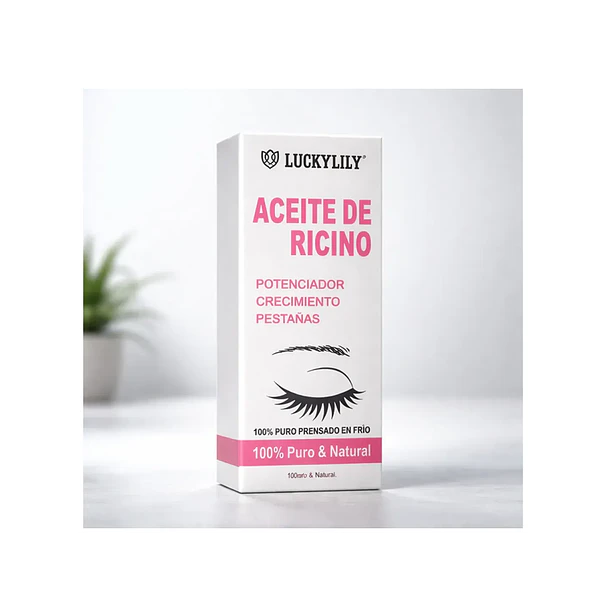 Aceite De Ricino Puro Para Crecimiento De Pestañas Luckylily 3